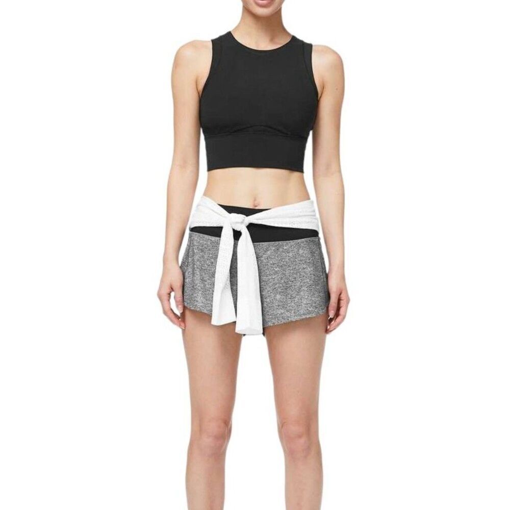 Lululemon Speed Up Short Mid-Rise 4" *Heather Lux Multi Black - Picture 9 of 9
